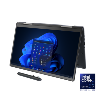 dynabook推出僅重989g的翻轉AI筆記本電腦Portégé X30W-M，重塑移動計算體驗